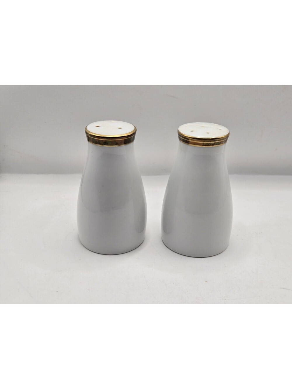 Vintage Noritake FREMONT Salt & Pepper Shakers: Platinum Silver Accents • Japan